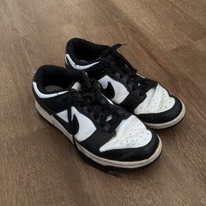 Nike Black and White Low-Top Sneakers